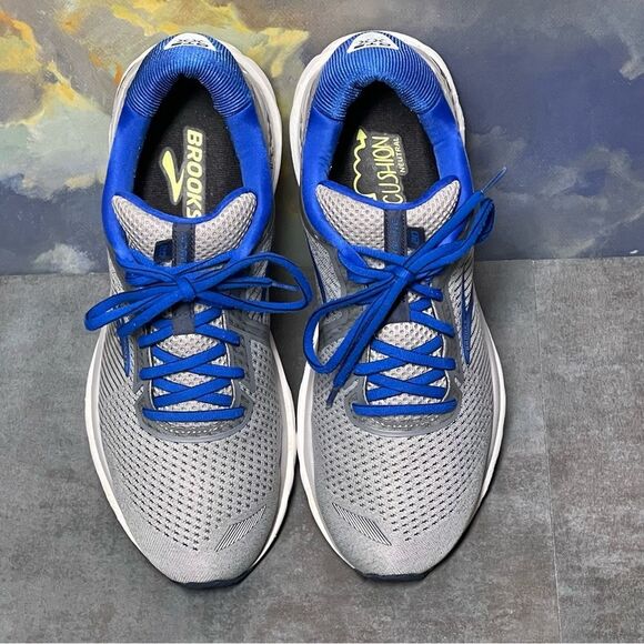 Brooks Adrenaline GTS 20 Men's Gray Running Shoes Size 10.5D - Picture 6 of 16